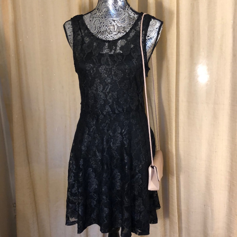 Express Lace dress with nylon slip lining